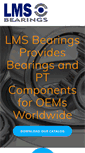 Mobile Screenshot of lmsbearings.com